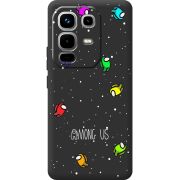 Чорний чохол BoxFace Infinix Note 50 Among Us Invisible