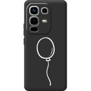 Чорний чохол BoxFace Infinix Note 50 Balloon