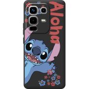 Чорний чохол BoxFace Infinix Note 50 Гавайський гість Stich