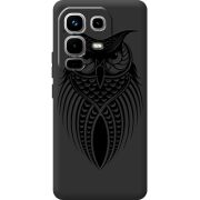 Чорний чохол BoxFace Infinix Note 50 Owl