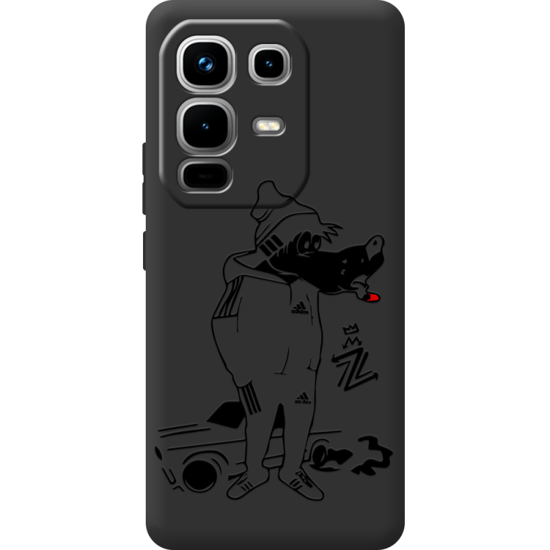 Чорний чохол BoxFace Infinix Note 50 