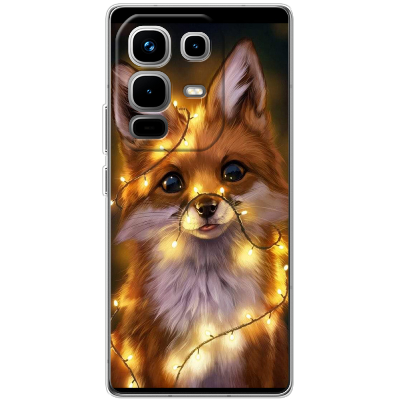 Чохол BoxFace Infinix Note 50 Pro Різдвяна лисичка