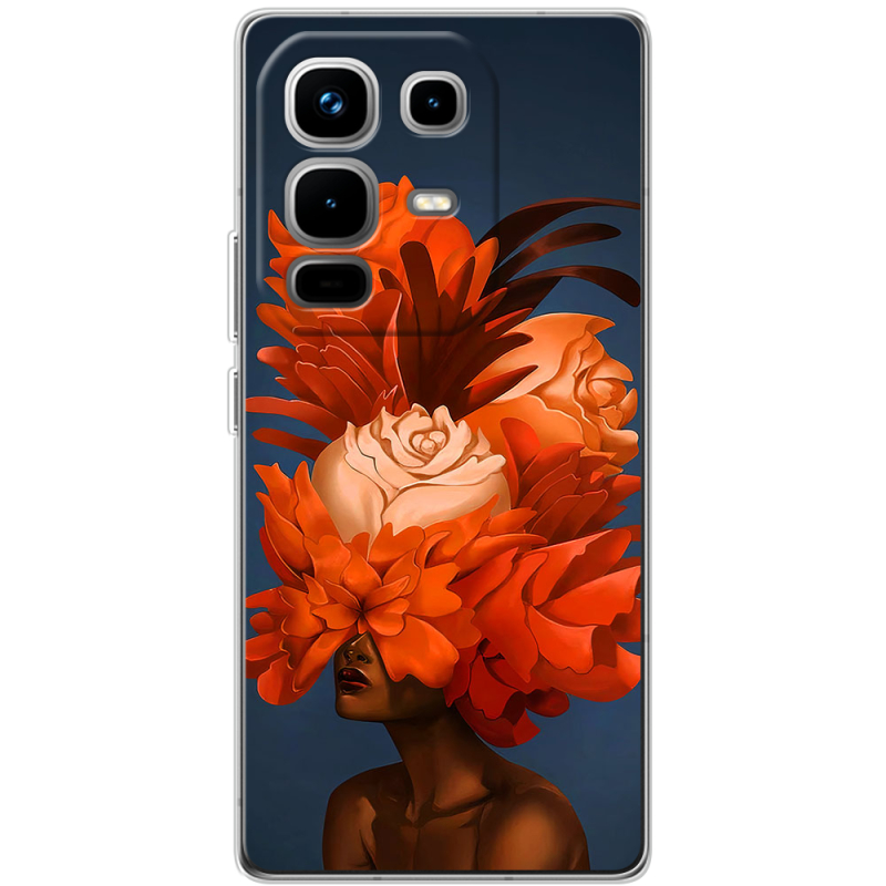 Чохол BoxFace Infinix Note 50 Pro Exquisite Orange Flowers
