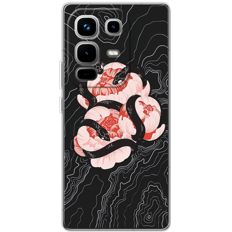 Чохол BoxFace Infinix Note 50 Pro Snake Rose