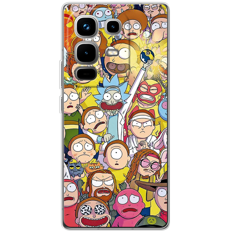 Чохол BoxFace Infinix Note 50 Pro Rick and Morty
