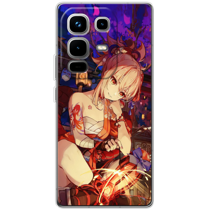 Чохол BoxFace Infinix Note 50 Pro Genshin Ёимия с огоньком