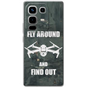 Чохол BoxFace Infinix Note 50 Pro Дрон Fly Around