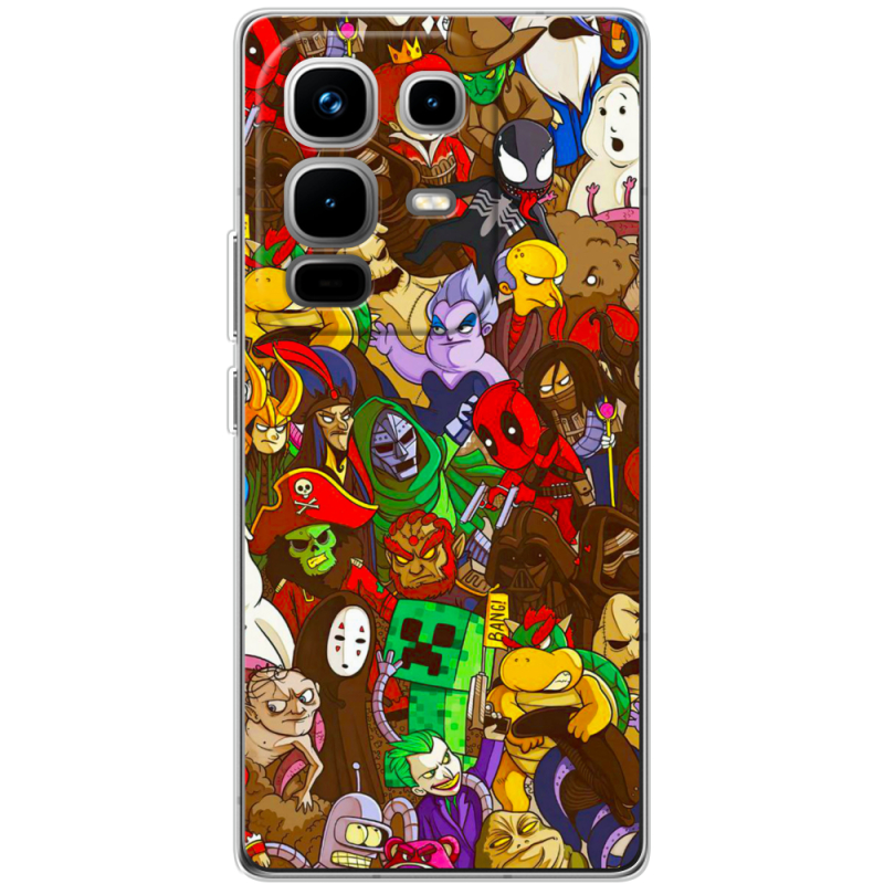 Чохол BoxFace Infinix Note 50 Pro Злодеи