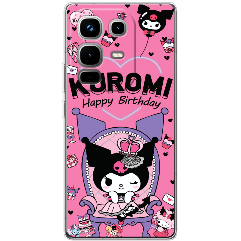 Чохол BoxFace Infinix Note 50 Pro День народження Kuromi