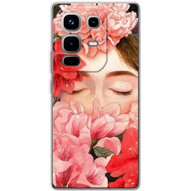 Чохол BoxFace Infinix Note 50 Pro Girl in Flowers