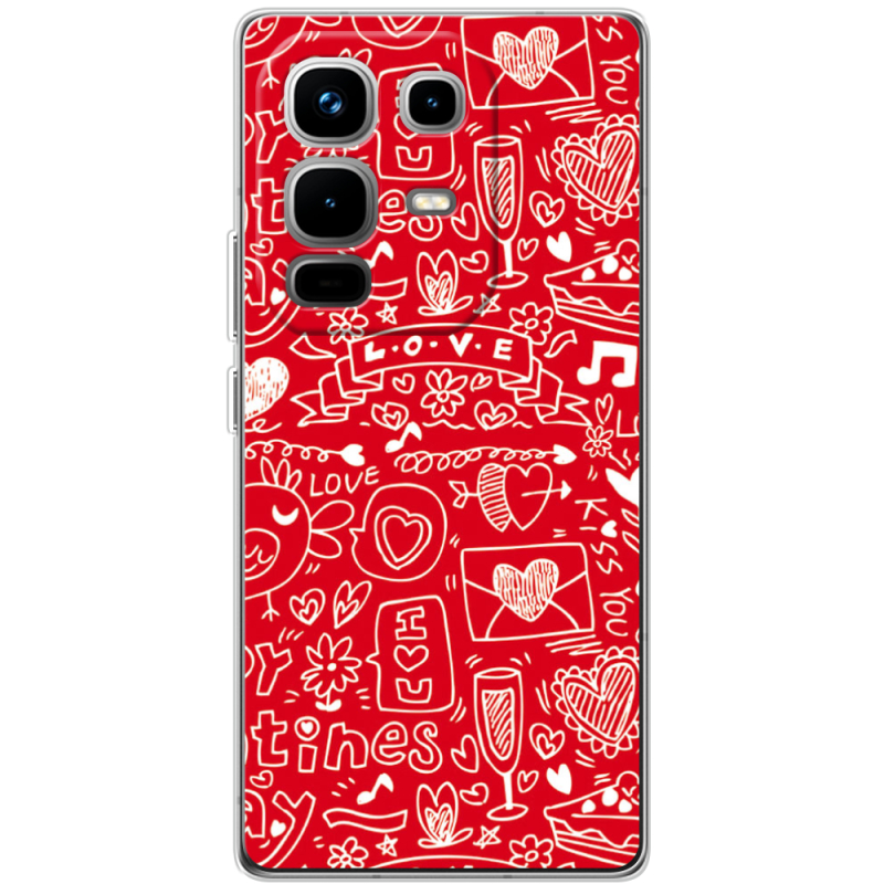 Чохол BoxFace Infinix Note 50 Pro Happy Valentines