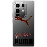 Прозорий чохол BoxFace Infinix Note 50 Pro Wild Cat