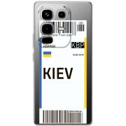 Прозорий чохол BoxFace Infinix Note 50 Pro Ticket Kiev