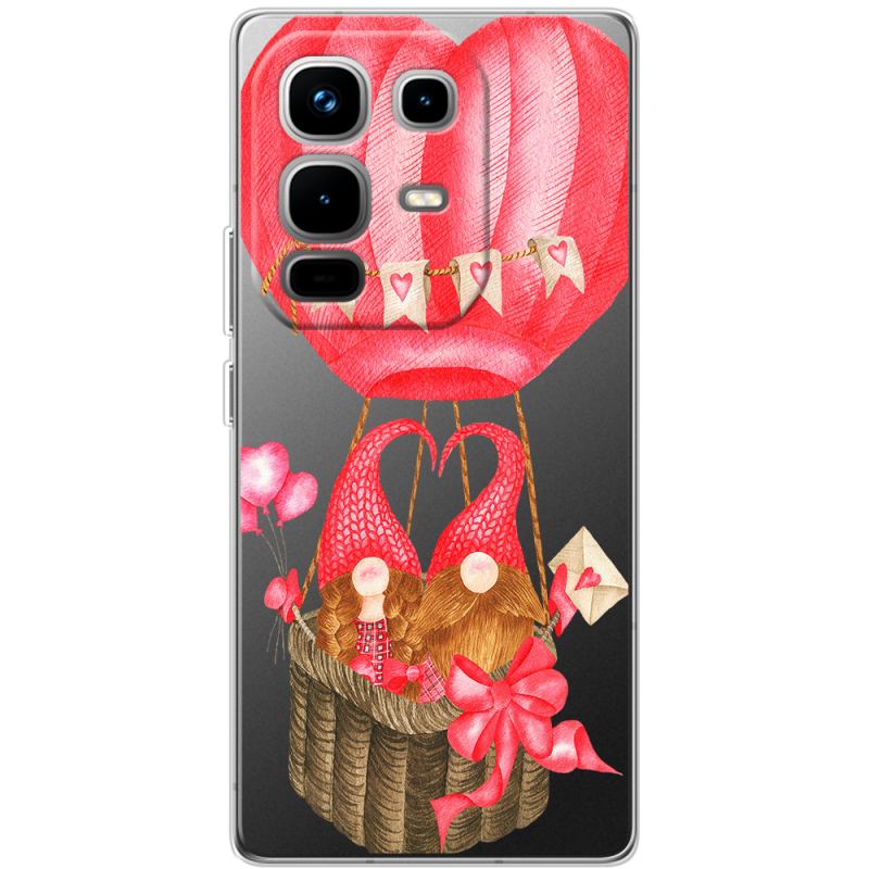 Прозорий чохол BoxFace Infinix Note 50 Pro Valentine Dwarfs