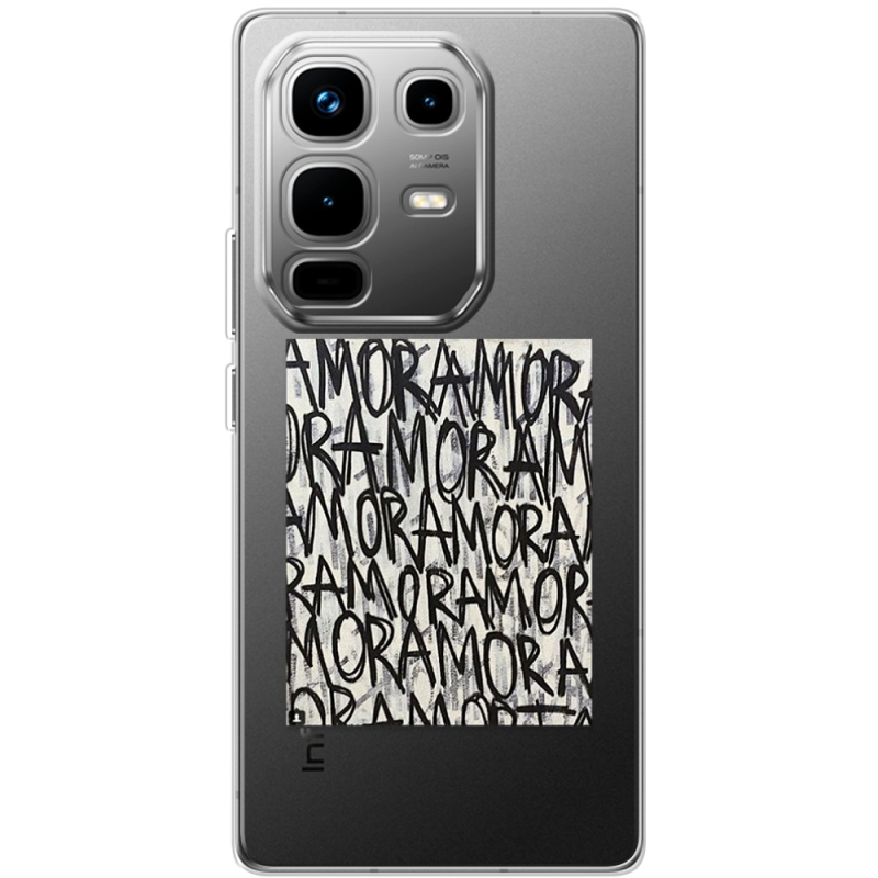 Прозорий чохол BoxFace Infinix Note 50 Pro Amor Amor