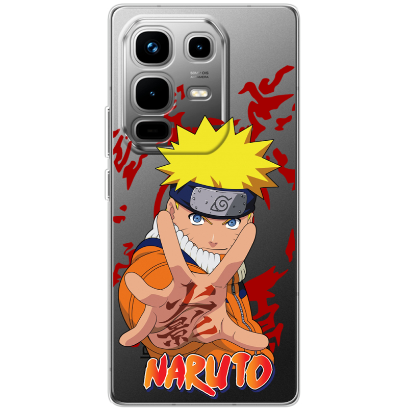 Прозорий чохол BoxFace Infinix Note 50 Pro Naruto