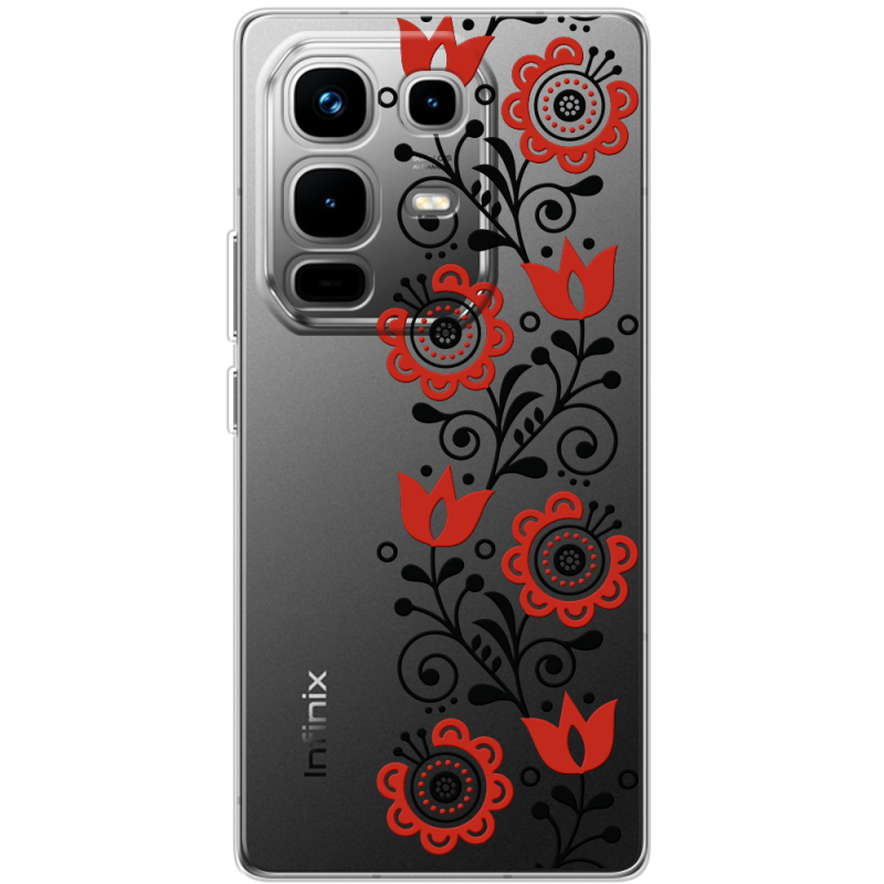 Прозорий чохол BoxFace Infinix Note 50 Pro Ethno Ornament