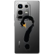 Прозорий чохол BoxFace Infinix Note 50 Pro Swan question