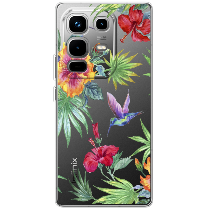 Прозорий чохол BoxFace Infinix Note 50 Pro Tropical
