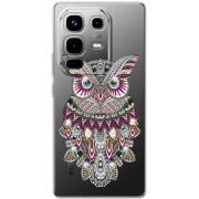 Чохол зі стразами Infinix Note 50 Pro Owl