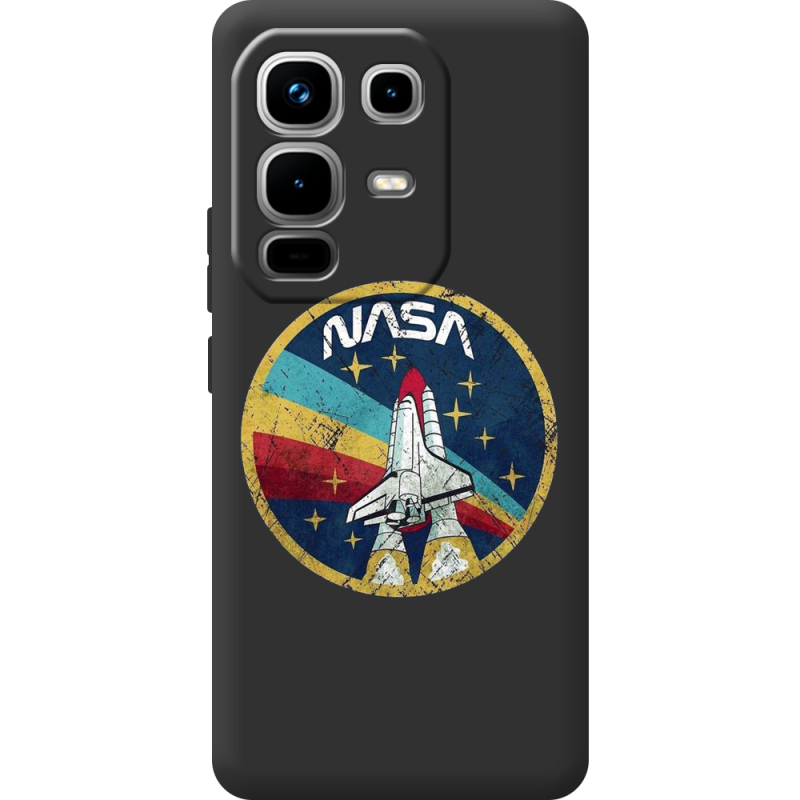 Чорний чохол BoxFace Infinix Note 50 Pro NASA