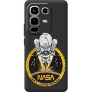 Чорний чохол BoxFace Infinix Note 50 Pro NASA Spaceship