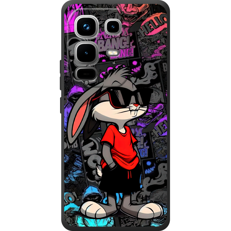 Чорний чохол BoxFace Infinix Note 50 Pro Малий вухань