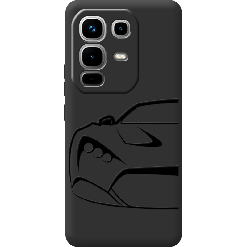 Чорний чохол BoxFace Infinix Note 50 Pro Sportcar