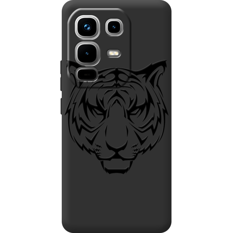 Чорний чохол BoxFace Infinix Note 50 Pro Tiger