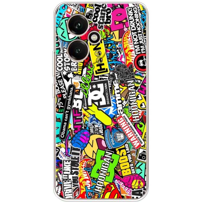 Чохол BoxFace Honor 400 Multicolored Inscriptions
