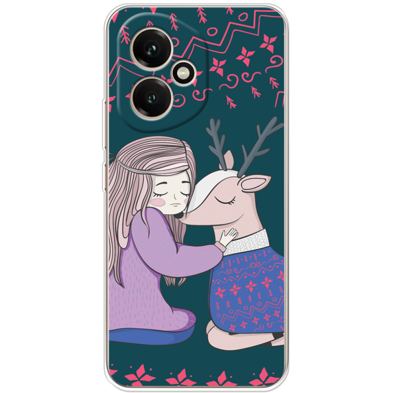 Чохол BoxFace Honor 400 Girl and deer