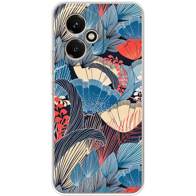 Чохол BoxFace Honor 400 Blue Herb