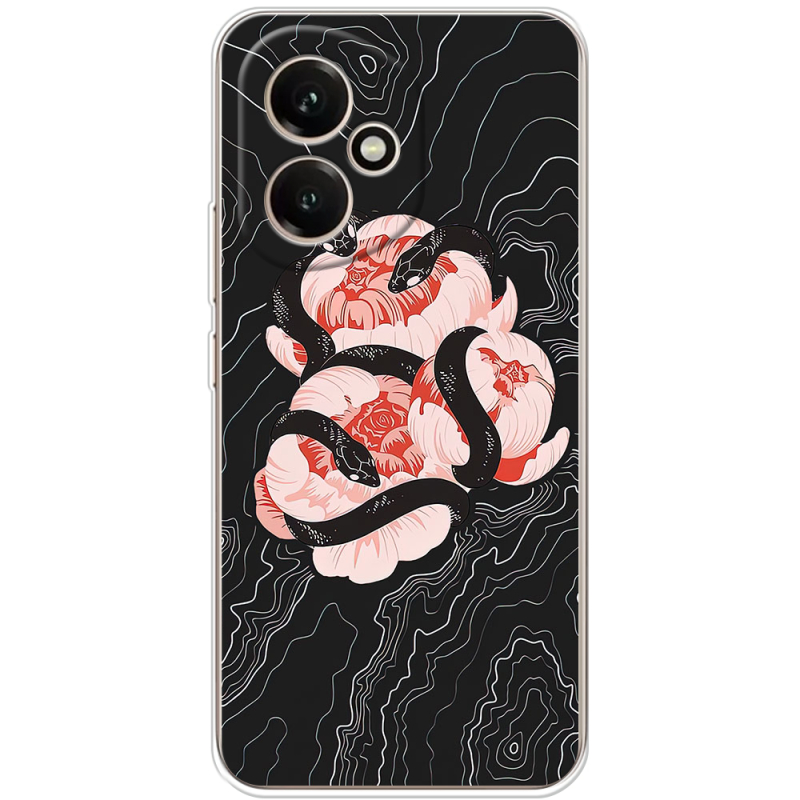 Чохол BoxFace Honor 400 Snake Rose