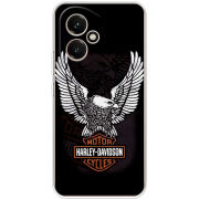 Чохол BoxFace Honor 400 Harley Davidson and eagle