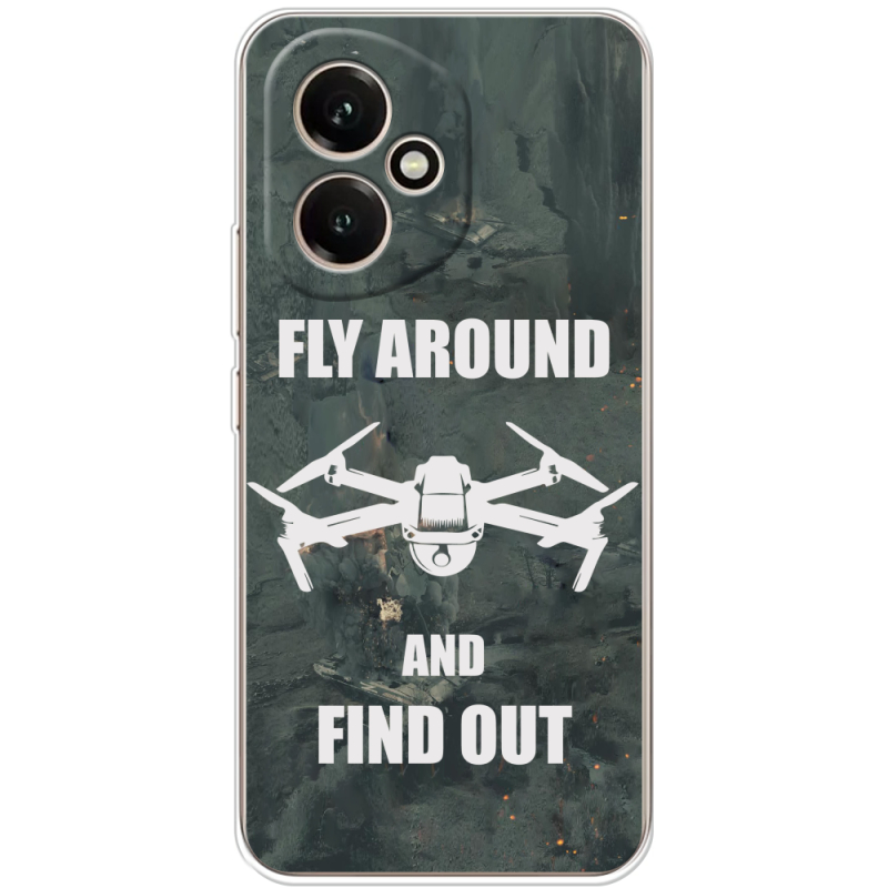 Чохол BoxFace Honor 400 Дрон Fly Around