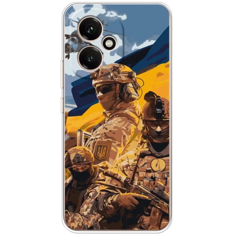 Чохол BoxFace Honor 400 Воїни ЗСУ