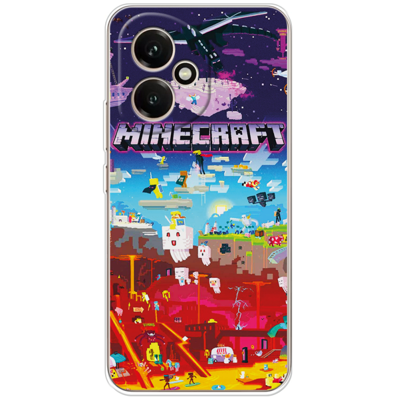 Чохол BoxFace Honor 400 Minecraft World Beyond