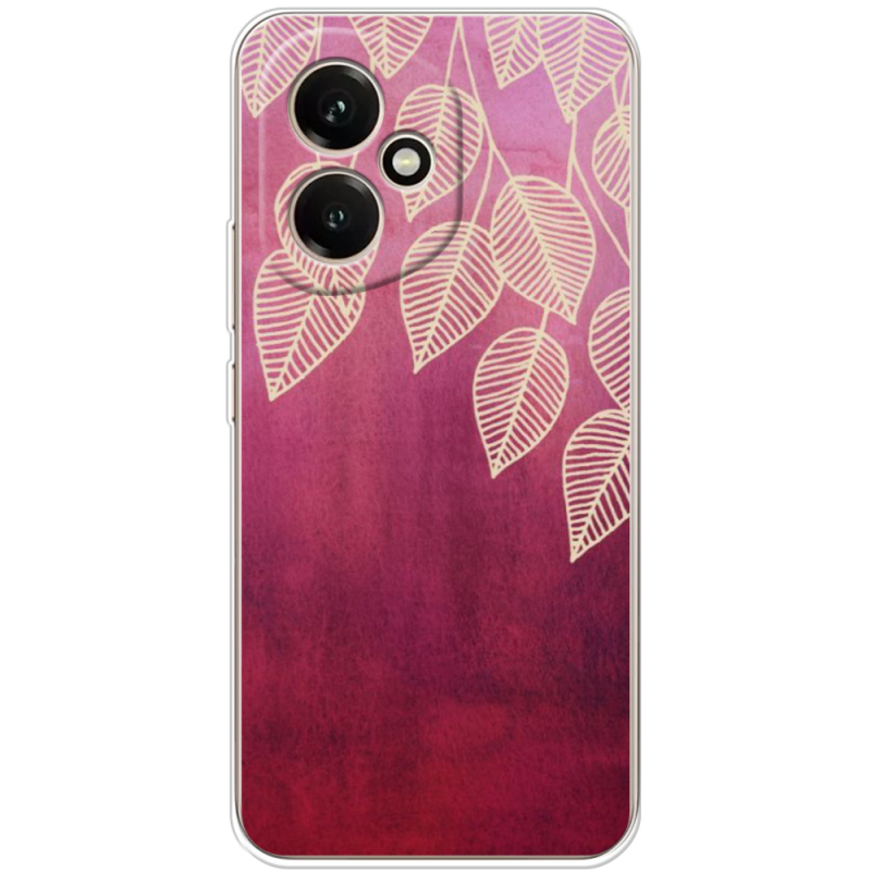 Чохол BoxFace Honor 400 Gold Leaves