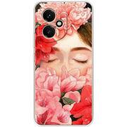 Чохол BoxFace Honor 400 Girl in Flowers