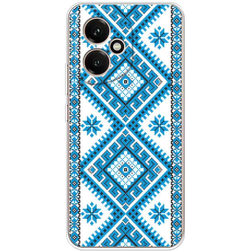 Чохол BoxFace Honor 400 Блакитний Орнамент