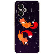 Чохол BoxFace Honor 400 Fox-Astronauts