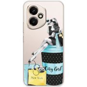 Прозорий чохол BoxFace Honor 400 City Girl