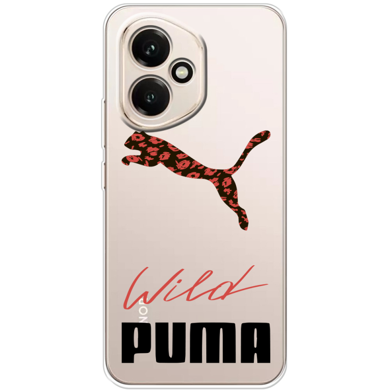 Прозорий чохол BoxFace Honor 400 Wild Cat