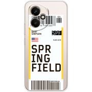 Прозорий чохол BoxFace Honor 400 Ticket Springfield