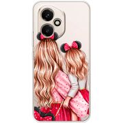 Прозорий чохол BoxFace Honor 400 Mouse Girls