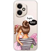 Прозорий чохол BoxFace Honor 400 Super Mama and Daughter