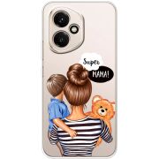 Прозорий чохол BoxFace Honor 400 Super Mama and Son