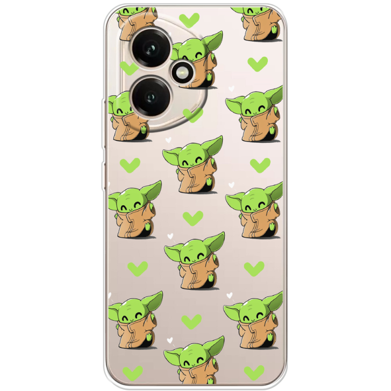 Прозорий чохол BoxFace Honor 400 Pattern Baby Yoda