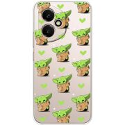 Прозорий чохол BoxFace Honor 400 Pattern Baby Yoda