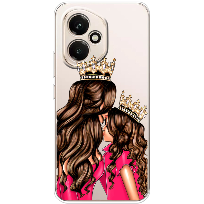 Прозорий чохол BoxFace Honor 400 Queen and Princess